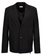 Off-White OW Embroidery Blazer Black