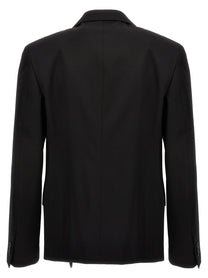 Off-White OW Embroidery Blazer Black