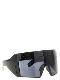 Rick Owens Owens Suicidebandofficial Rev Sunglasses Black, view 2