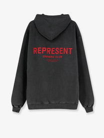Represent Men's Owners Cotton Sweatshirt Black