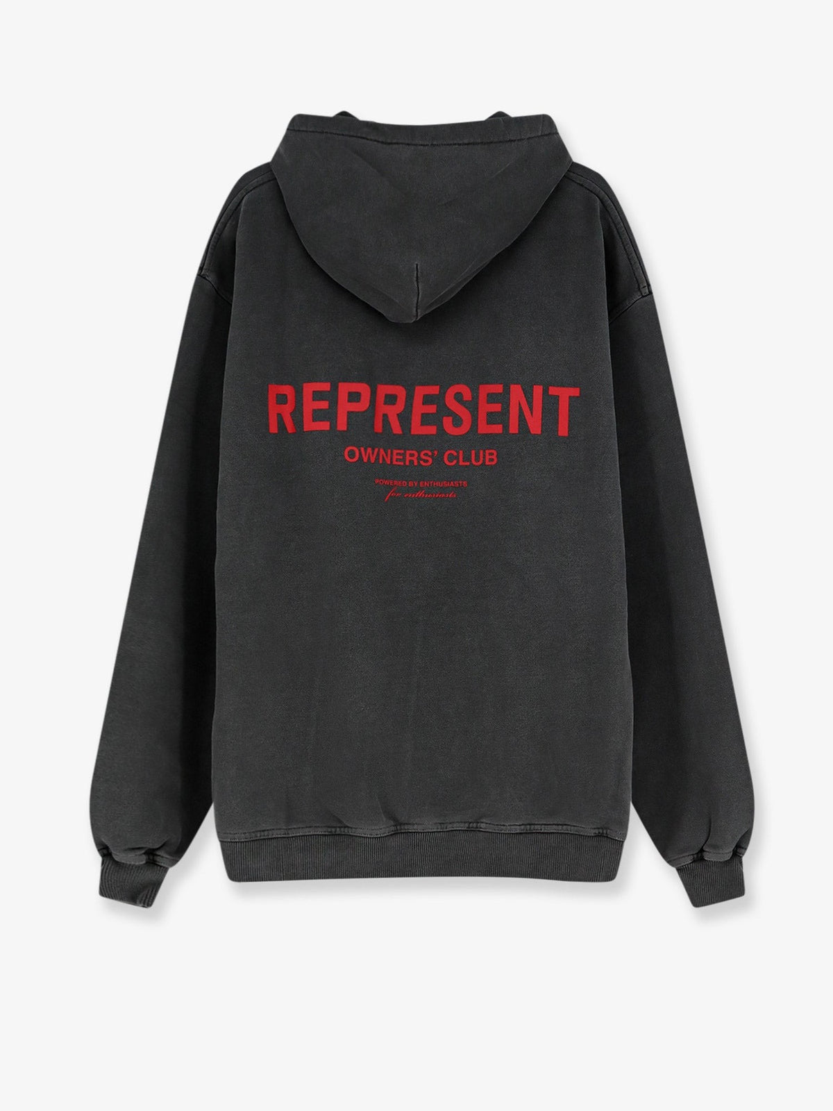 Represent Men's Owners Cotton Sweatshirt Black, view 2