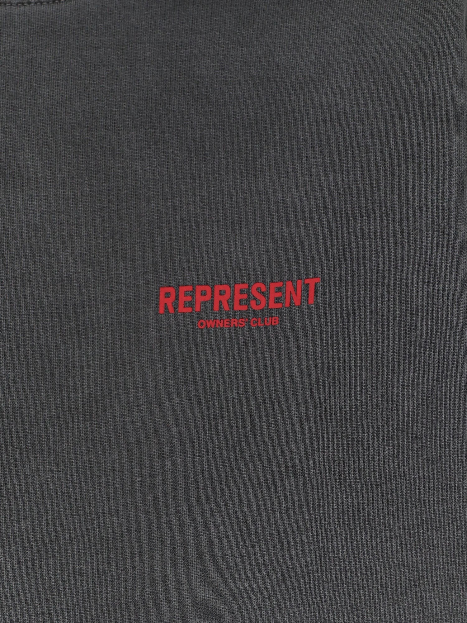 Represent Men's Owners Cotton Sweatshirt Black