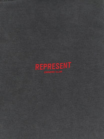 Represent Men's Owners Cotton Sweatshirt Black