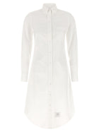 Thom Browne Oxford Chermisier Dress White