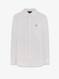 Polo Ralph Lauren Women's Oxford Cotton Shirt White
