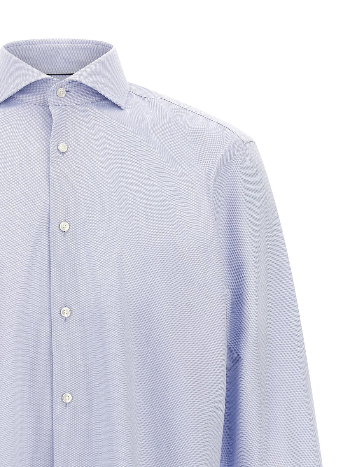 HUGO BOSS Oxford Cotton Shirt Blue