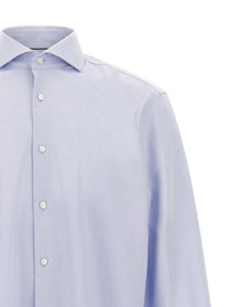 HUGO BOSS Oxford Cotton Shirt Blue