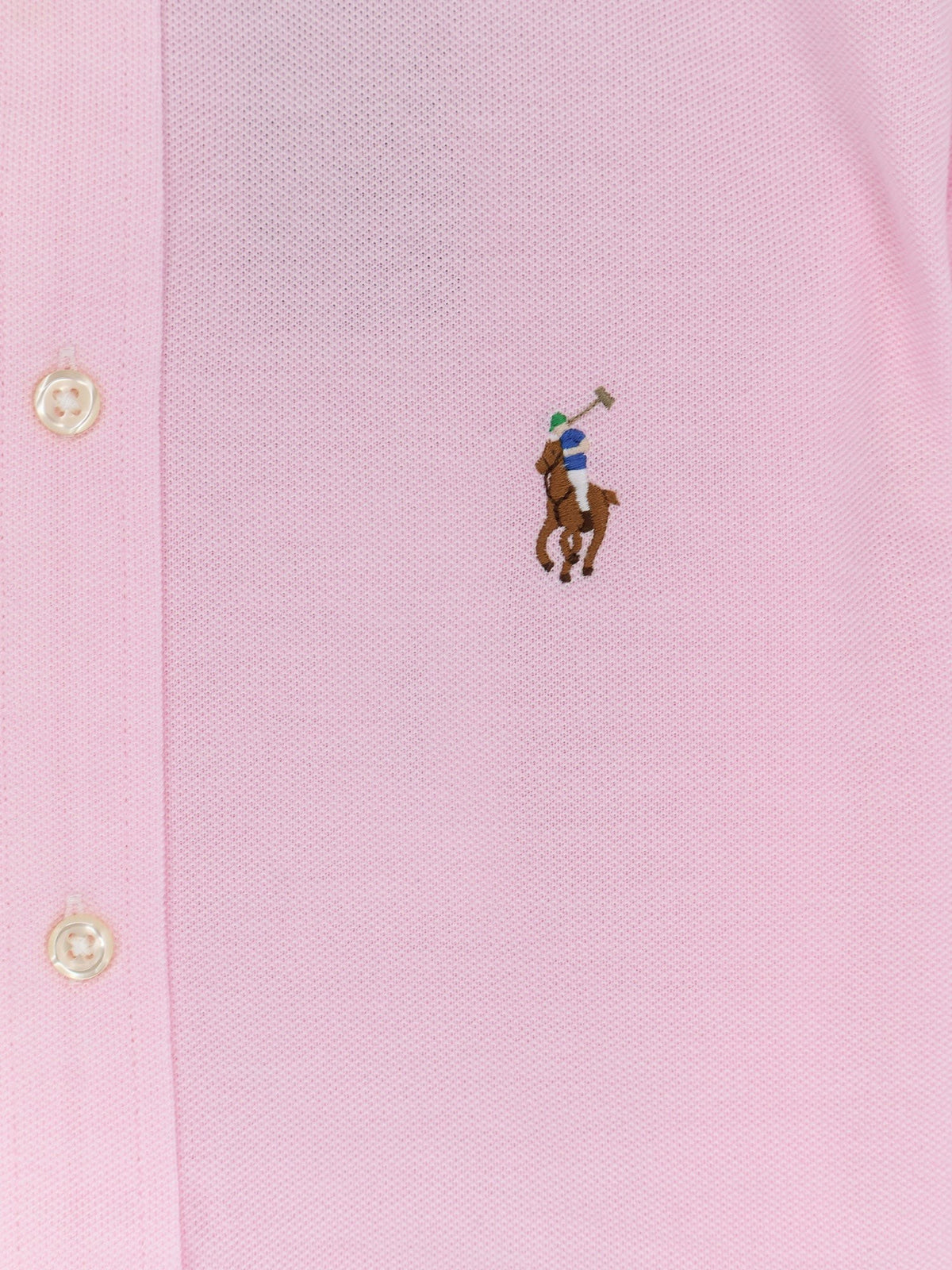 Polo Ralph Lauren Women's Oxford Cotton Shirt Beige, view 3