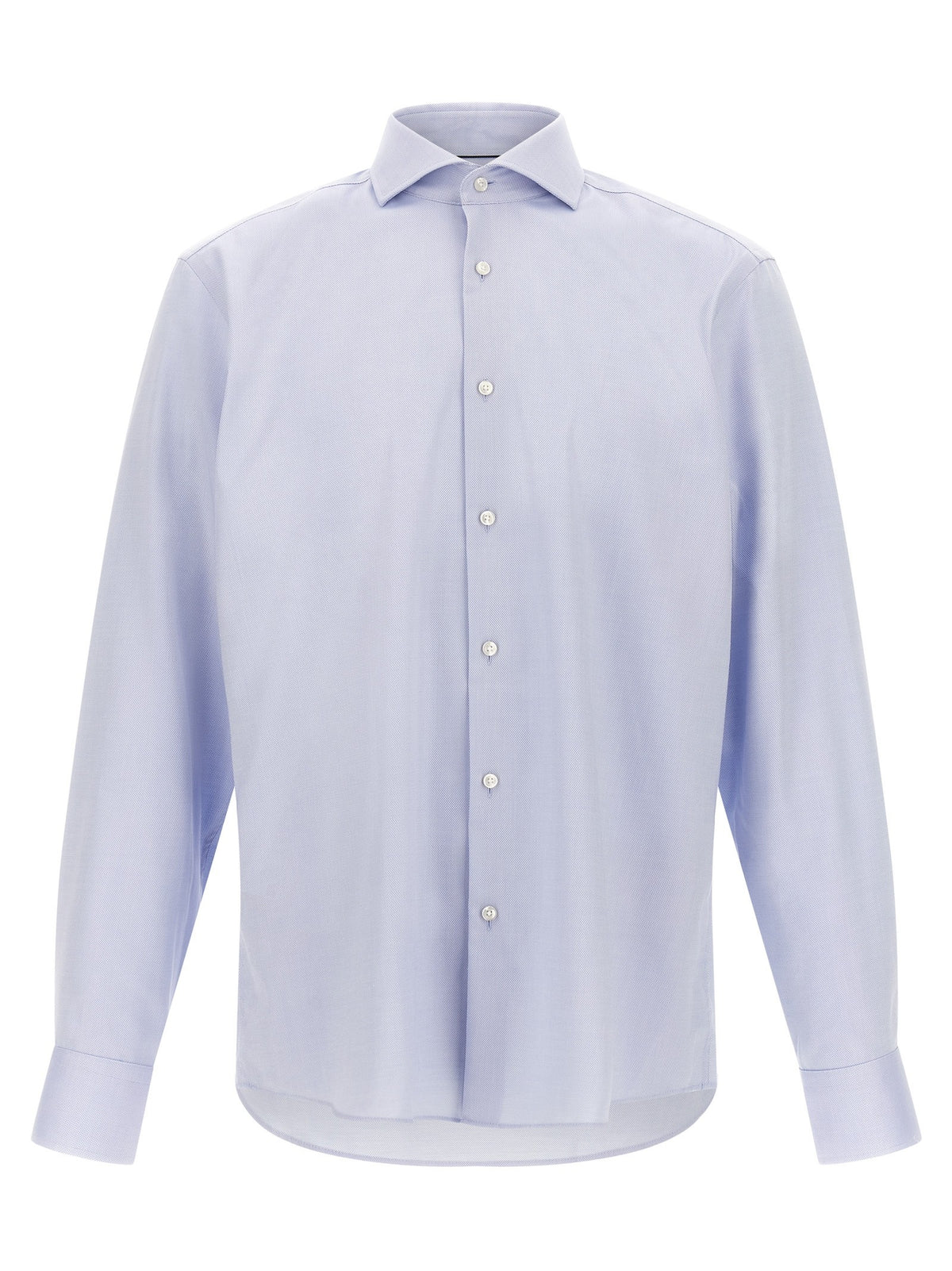 HUGO BOSS Oxford Cotton Shirt Blue
