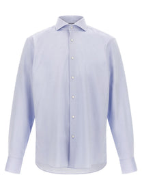 HUGO BOSS Oxford Cotton Shirt Blue