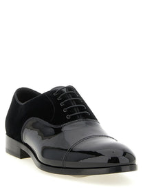 Doucal's Oxford Lace up Shoes Black