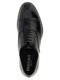Doucal's Oxford Lace up Shoes Black