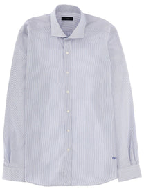 Fay Men's Oxford Shirt Blue