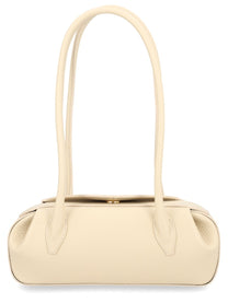 Yuzefi Women's Oyster Bag Small White