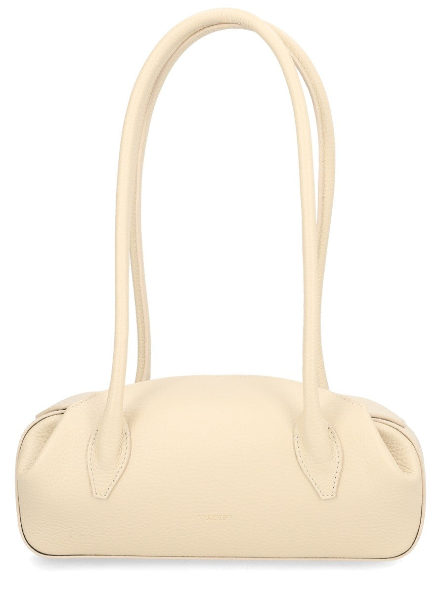 Yuzefi Women's Oyster Bag Small White