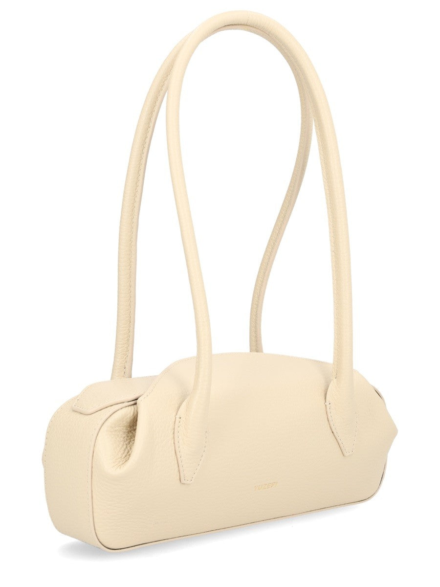 Yuzefi Women's Oyster Bag Small White