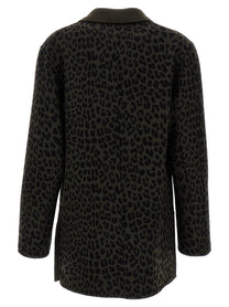 P.A.R.O.S.H. - P.A.R.O.S.H. - Animal print double-breasted blazer - Women’s Clothing