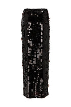 Parosh Women's Skirt with Macro Sequinned Brown, view 2