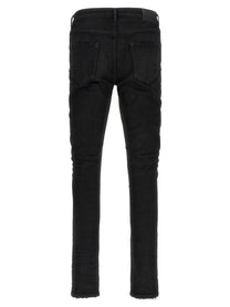 PURPLE BRAND Black Resin Jeans Black