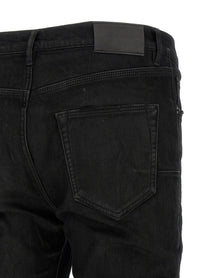 PURPLE BRAND Black Resin Jeans Black