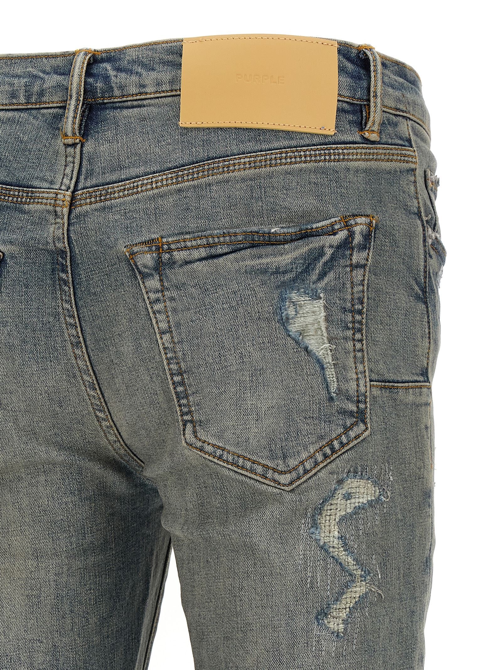 PURPLE BRAND Light Blue Vintage Jeans Blue