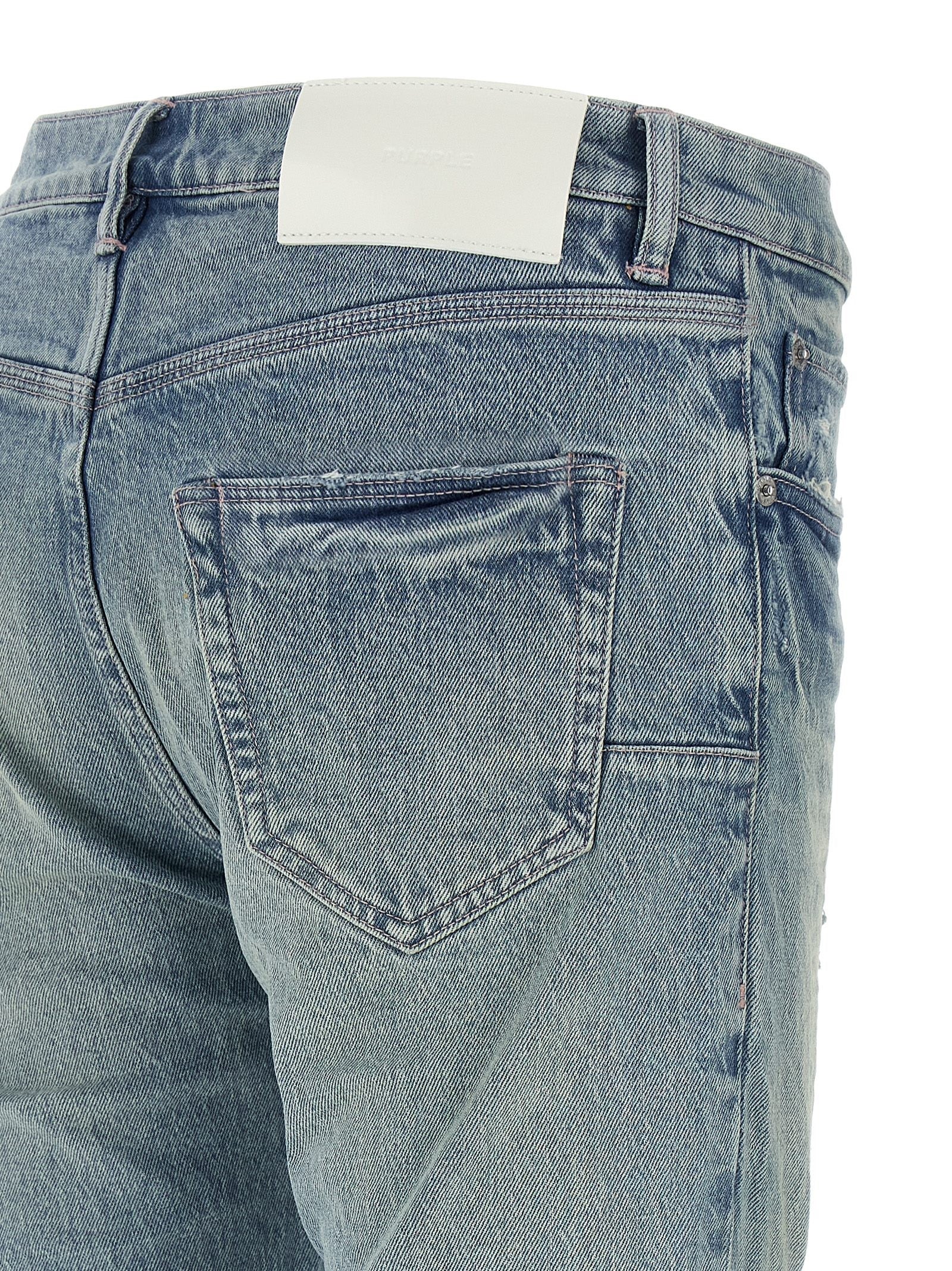 PURPLE BRAND Repairs Jeans Blue