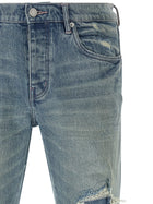 PURPLE BRAND Repairs Jeans Blue, view 3