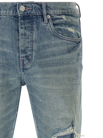 PURPLE BRAND Repairs Jeans Blue