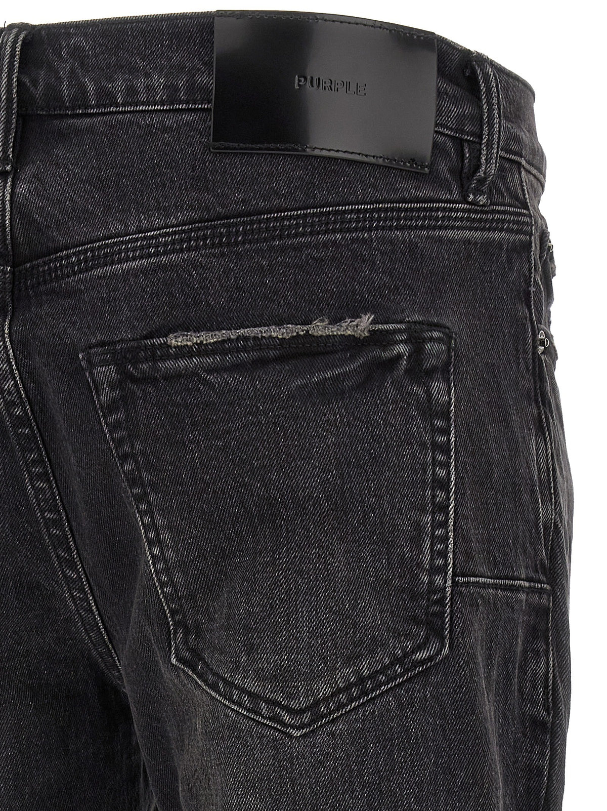 PURPLE BRAND Jeans Black, view 4