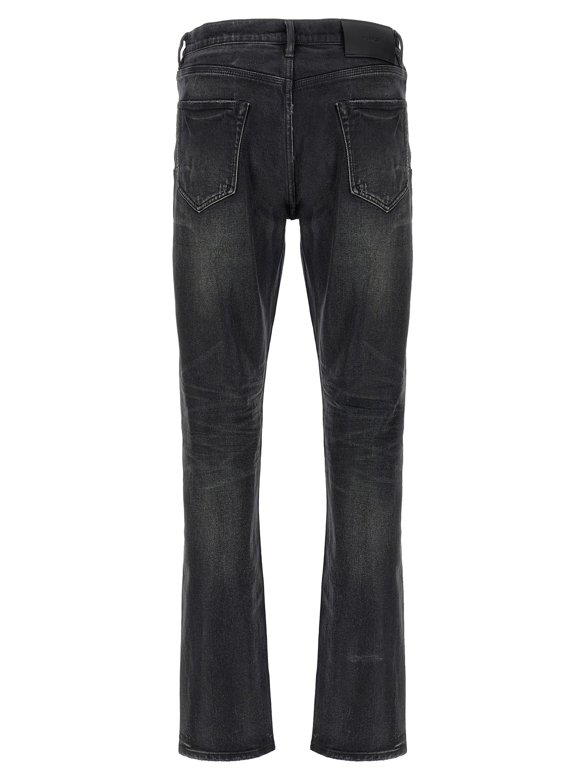 PURPLE BRAND Double Dip Coated Jeans Black, view 2