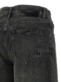 Purple Kamari Bermuda Shorts Black