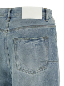 Purple Vintage Dust Bowl Bermuda Shorts Blue