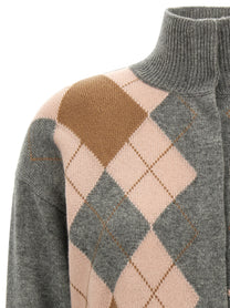 Max Mara Studio Pacche Cardigan Grey