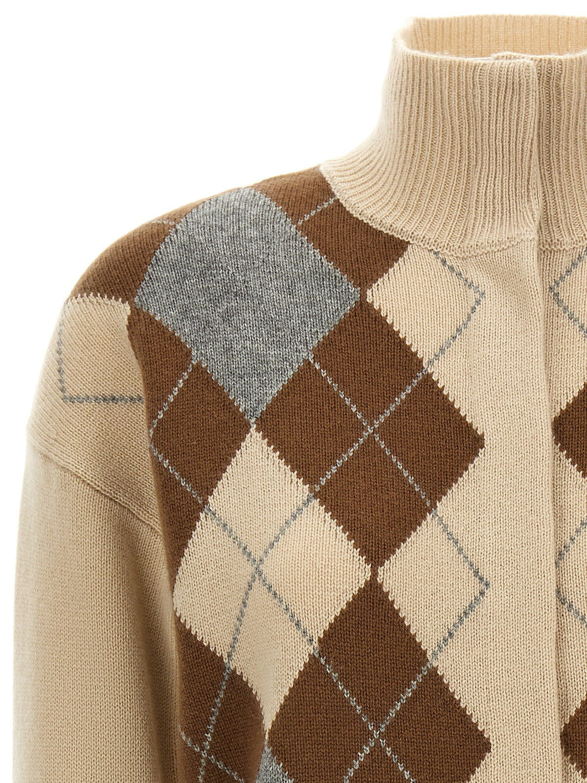 Max Mara Studio Pacche Cardigan Beige