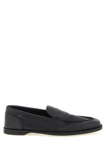 John Lobb Pace Light Grain Loafers Black