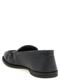 John Lobb Pace Light Grain Loafers Black