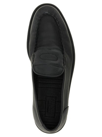 John Lobb Pace Light Grain Loafers Black