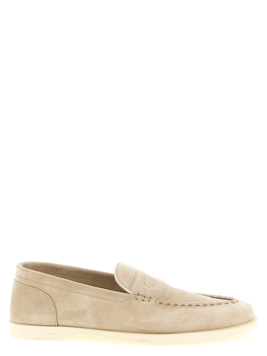 John Lobb Pace Loafers Beige