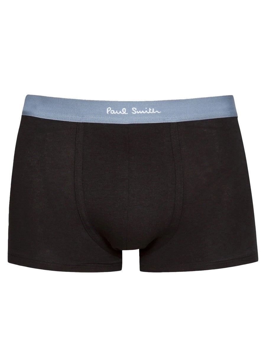Paul Smith Men's Pack of Five Boxer Shorts Black