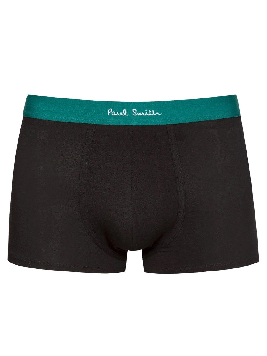 Paul Smith Men's Pack of Five Boxer Shorts Black