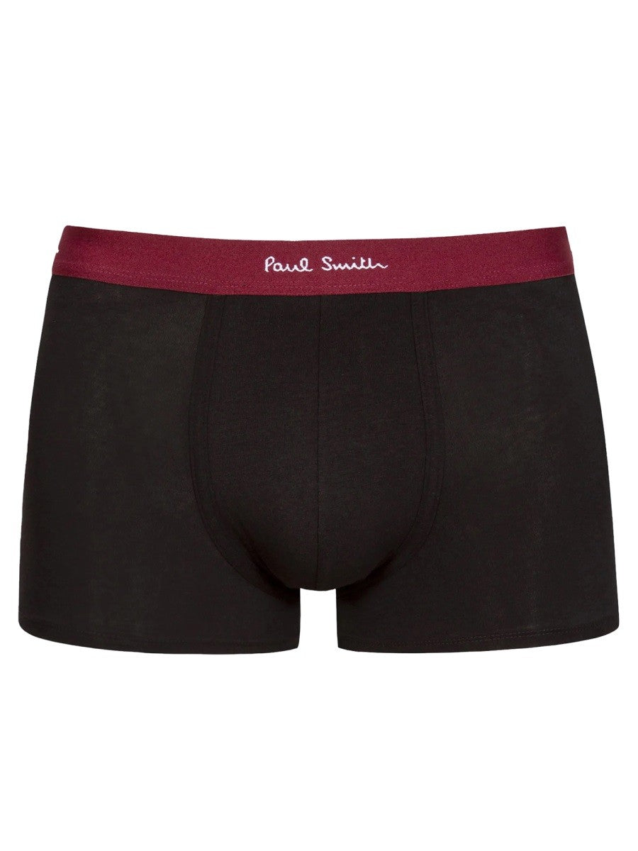 Paul Smith Men's Pack of Five Boxer Shorts Black, view 6