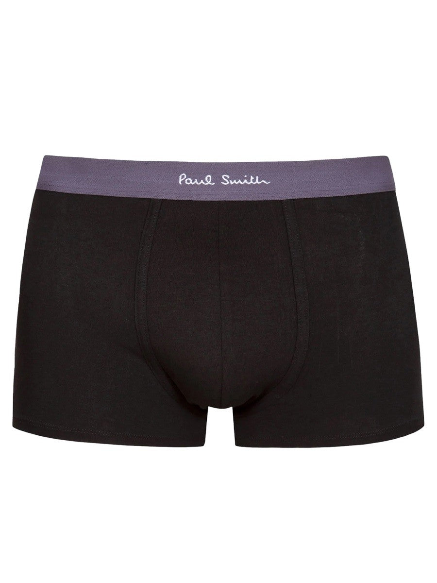 Paul Smith Men's Pack of Five Boxer Shorts Black