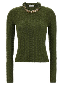 PACO RABANNE - PACO RABANNE - Necklace sweater - Women’s Knitwear