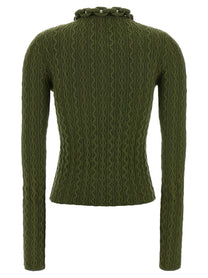 PACO RABANNE - PACO RABANNE - Necklace sweater - Women’s Knitwear