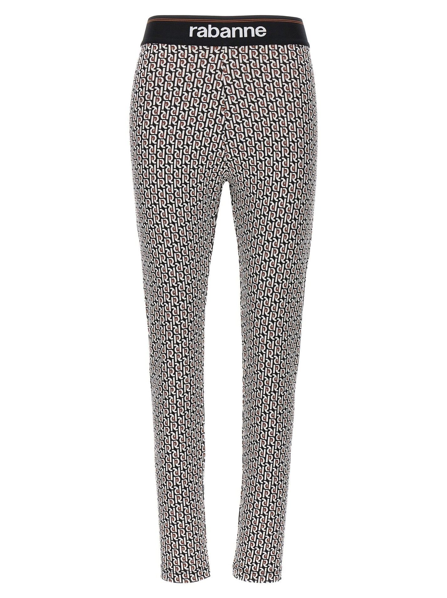 PACO RABANNE - PACO RABANNE - ’Monogram’ leggings - Women’s Pants