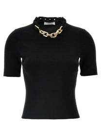 PACO RABANNE - PACO RABANNE - Chain T-shirt - Women’s Tops