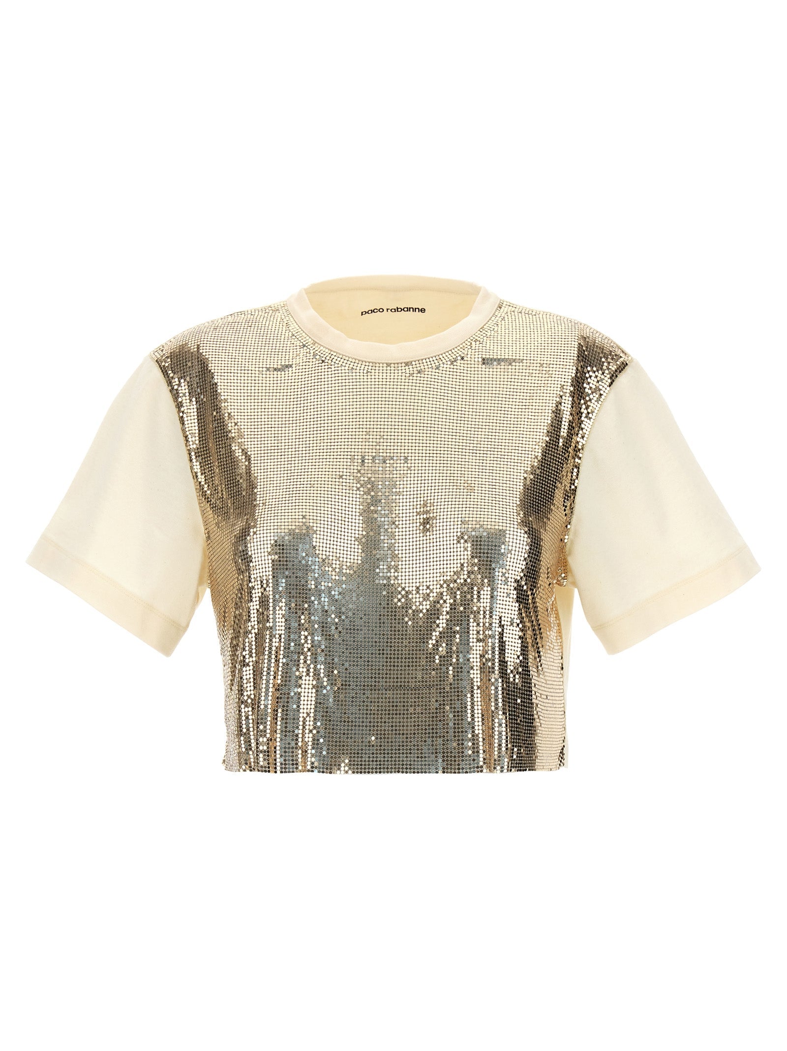 PACO RABANNE - PACO RABANNE - Metal sequin top - Women’s Tops