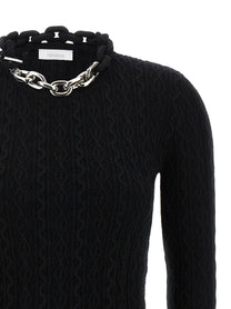 PACO RABANNE - PACO RABANNE - Necklace sweater - Women’s Knitwear