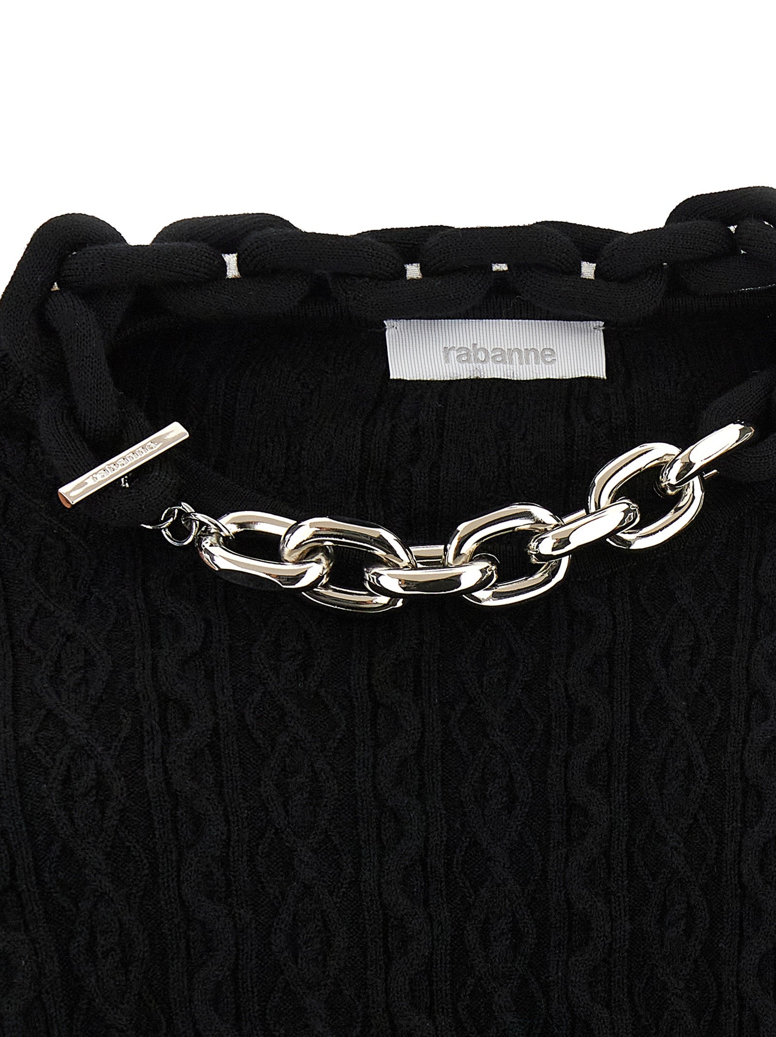 PACO RABANNE - PACO RABANNE - Necklace sweater - Women’s Knitwear