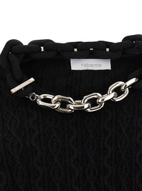 PACO RABANNE - PACO RABANNE - Necklace sweater - Women’s Knitwear